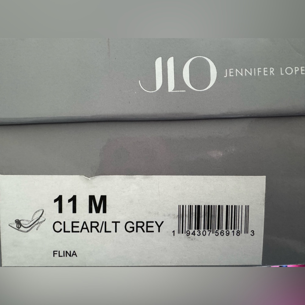 Jennifer Lopez Silver Rhinestone Sandals - Picture 5 of 5